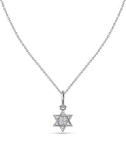 Sacred Star Lab Grown Diamond Gold Pendant