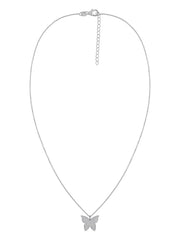 Papillon Lab Grown Diamond Butterfly Pendant With Chain
