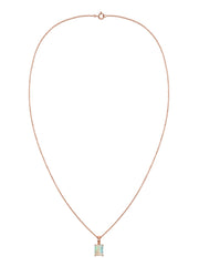 Elegant Ethiopian Opal Gold Necklace