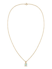 Elegant Ethiopian Opal Gold Necklace