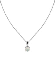 Classic Natural Ethiopian Opal Gold Pendant with chain