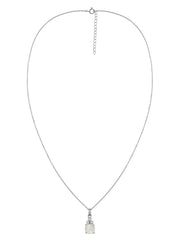 Natural Ethiopian Opal Classic Gold Pendant Necklace