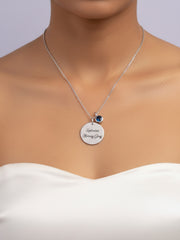 September Birth Flower Necklace