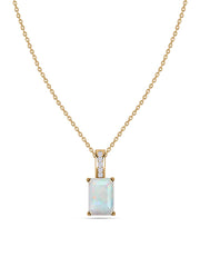 Ethiopian Opal Majesty Pendant with Chain
