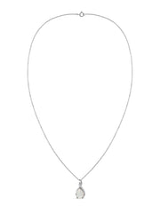 Sparkling Ethiopian Opal Pendant With Chain