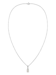 Natural Ethiopian Opal Gold Pendant With Chain