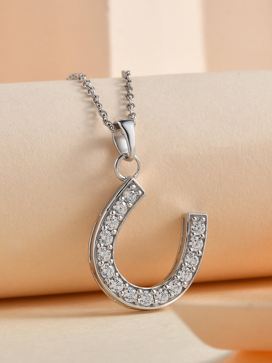 Elevate Your Style: Lucky Horseshoe Pendant – Ornate Jewels