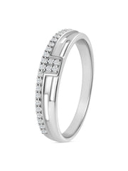 Lab Grown Engagement Diamond Band Ring