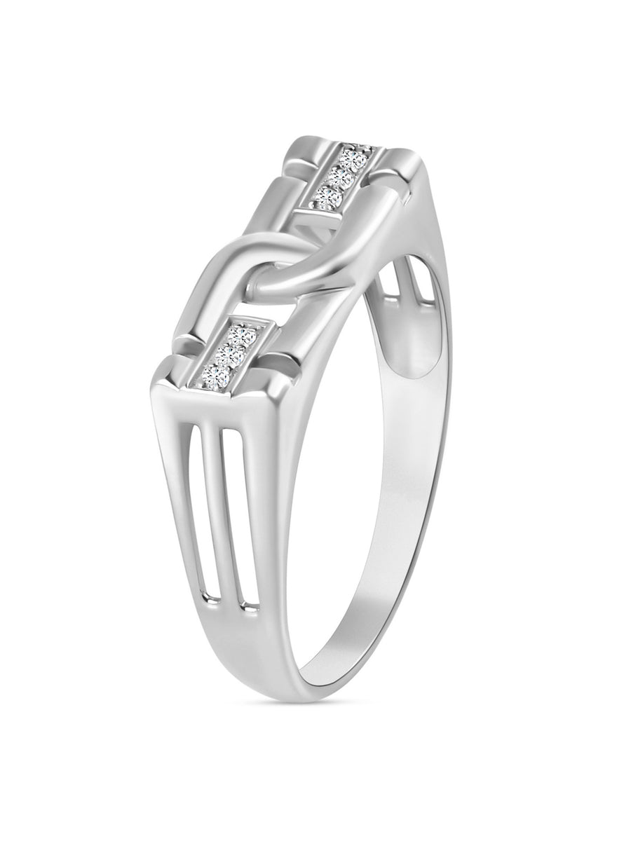 Lab Grown Engagement Diamond Ring For Men