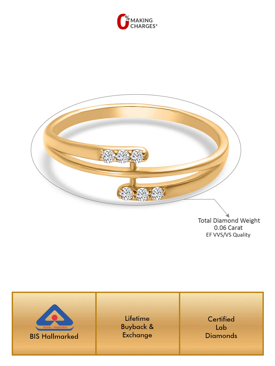 Lab Grown Diamond Engagement Ring For Women