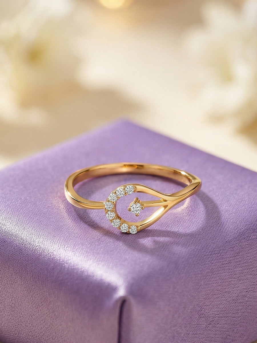 Lab Grown Shining Diamond Ring