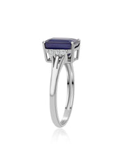 Natural Blue Sapphire Cocktail Ring