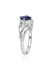 Natural Blue Sapphire Designer Ring