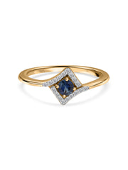 Celestial Natural Blue Sapphire Ring
