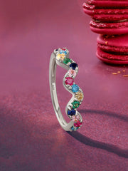 Waves Of Color Ring