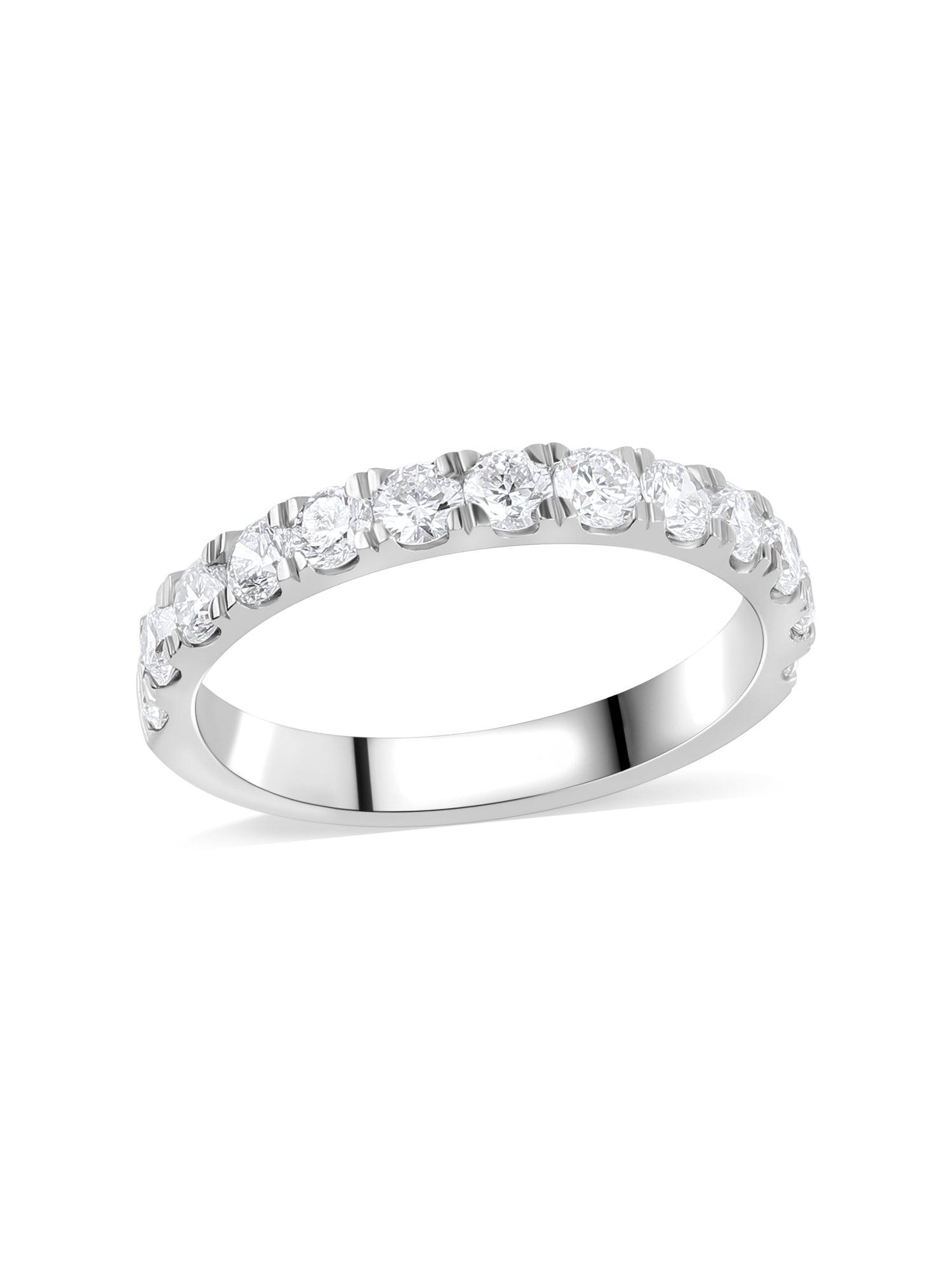Deluxe Certified Lab Diamond Eternity Band Ring