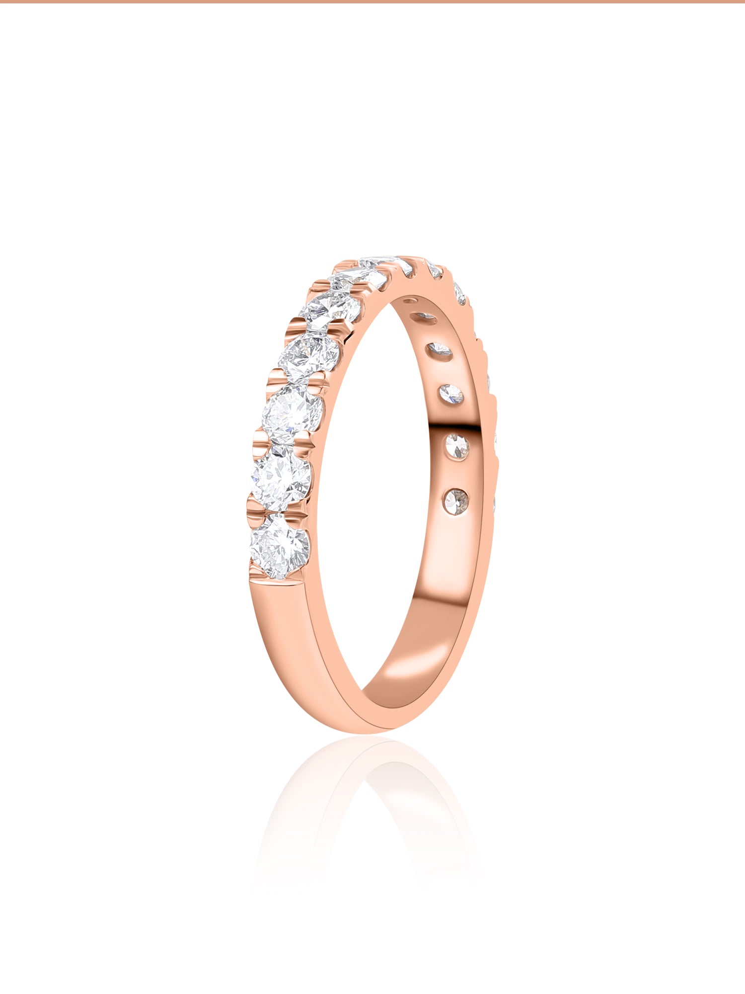 Deluxe Certified Lab Diamond Eternity Band Ring