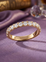 Deluxe Certified Lab Diamond Eternity Band Ring