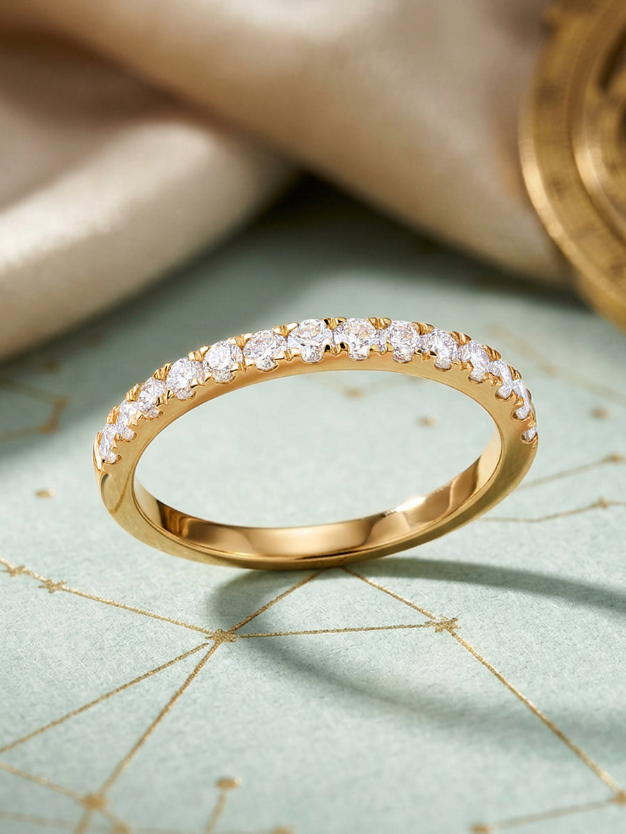 Pretty Lab Diamond Band Ring