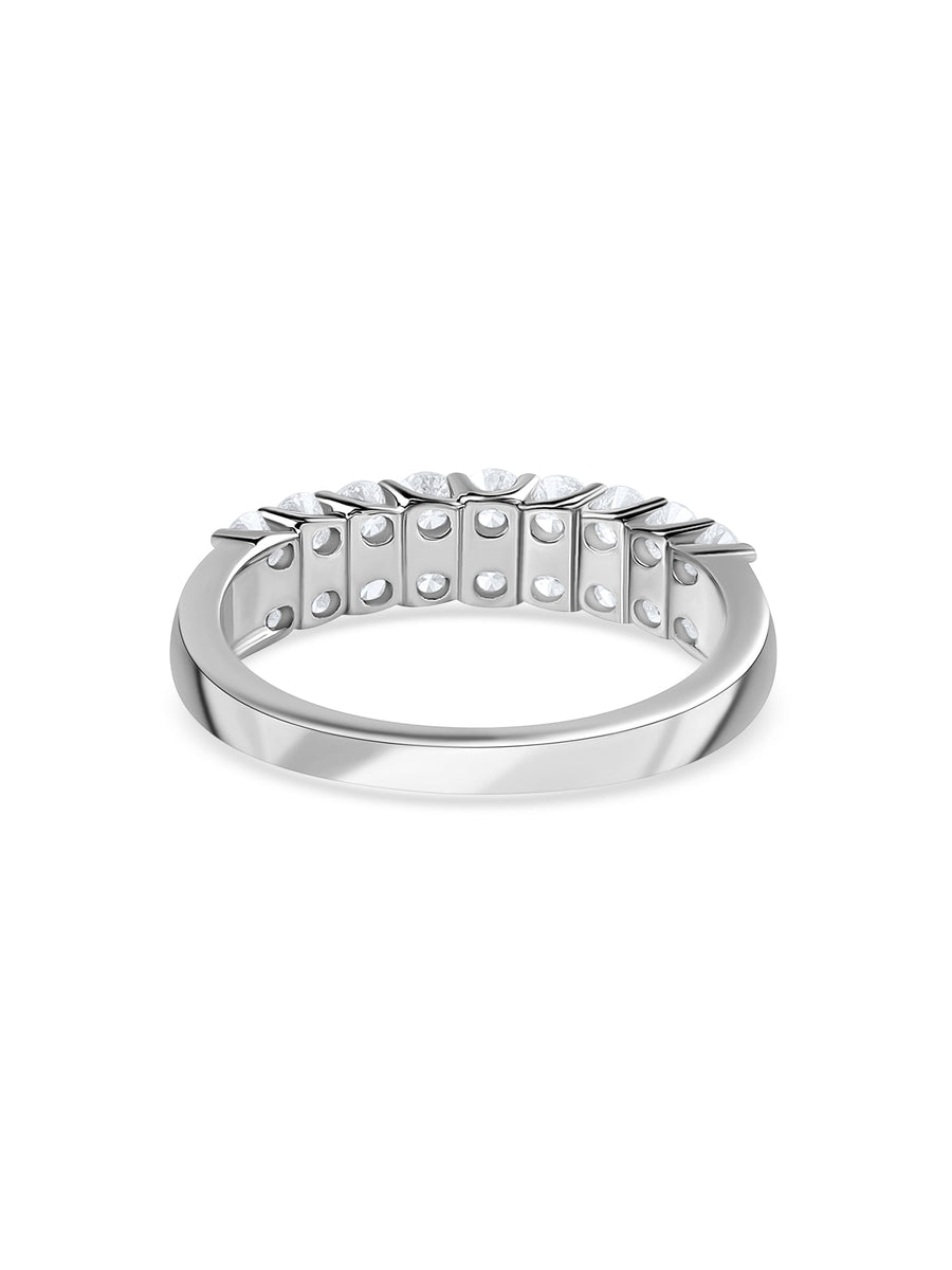 Double Shank Eternity Lab Grown Diamond Band Ring