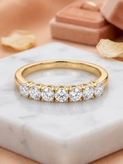 7 Star Lab Diamond Band Ring