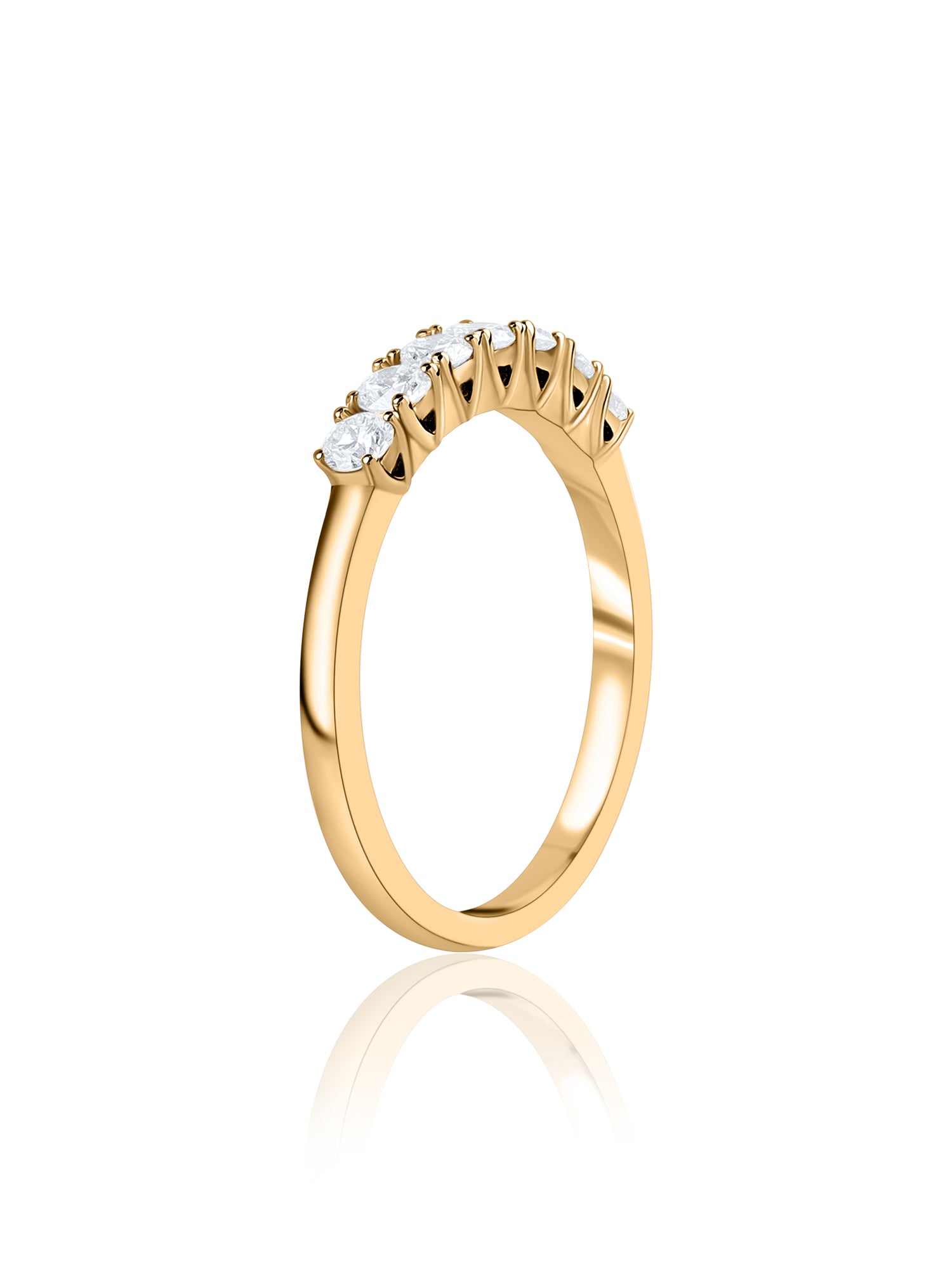 7 Star Lab Diamond Band Ring