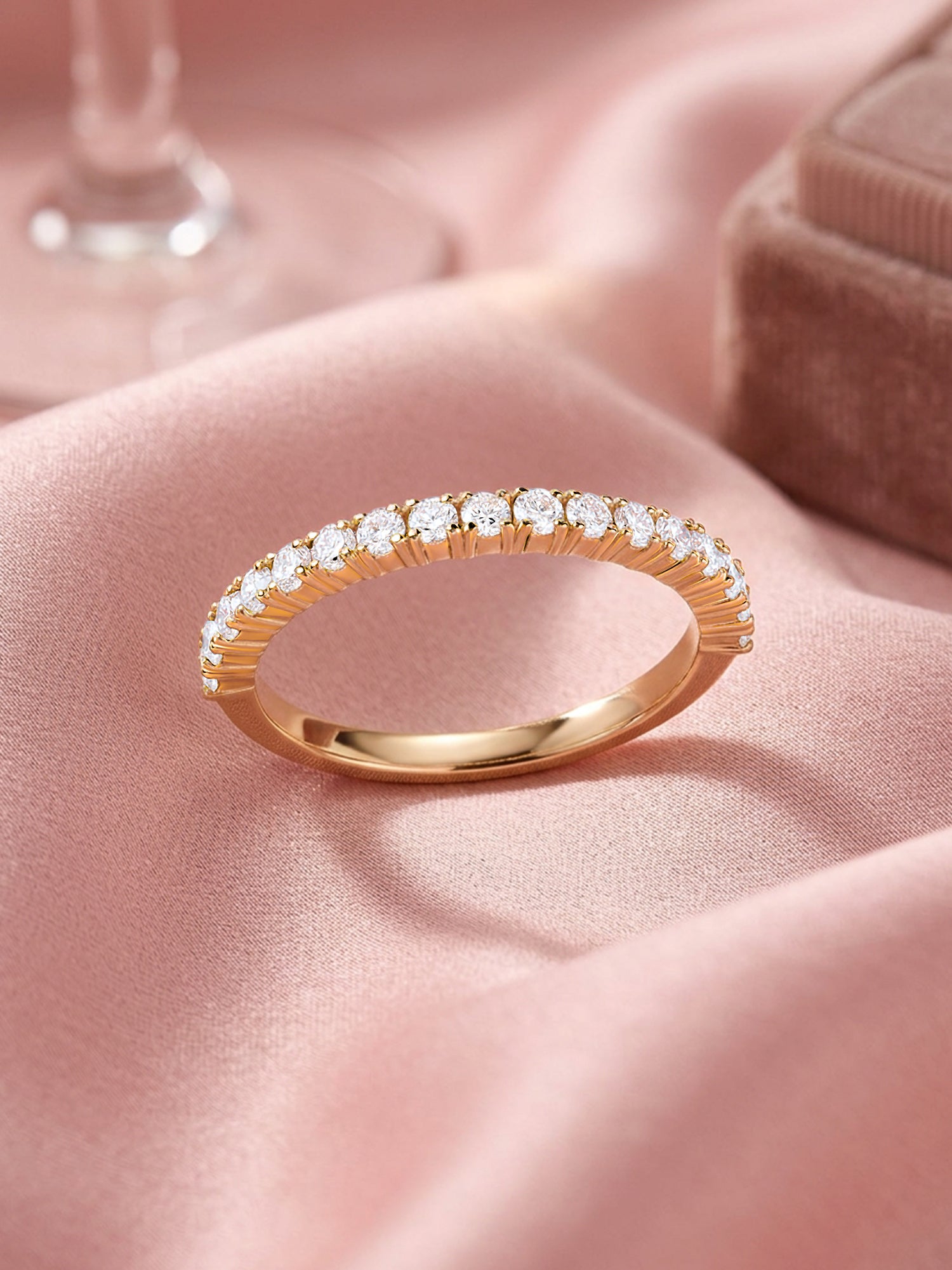 Lab Grown Diamond Sparkly Band Ring