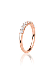 Sparkle Half Eternity Lab Grown Diamond Ring