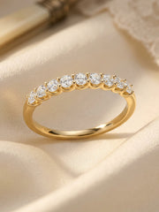 Sparkle Half Eternity Lab Grown Diamond Ring