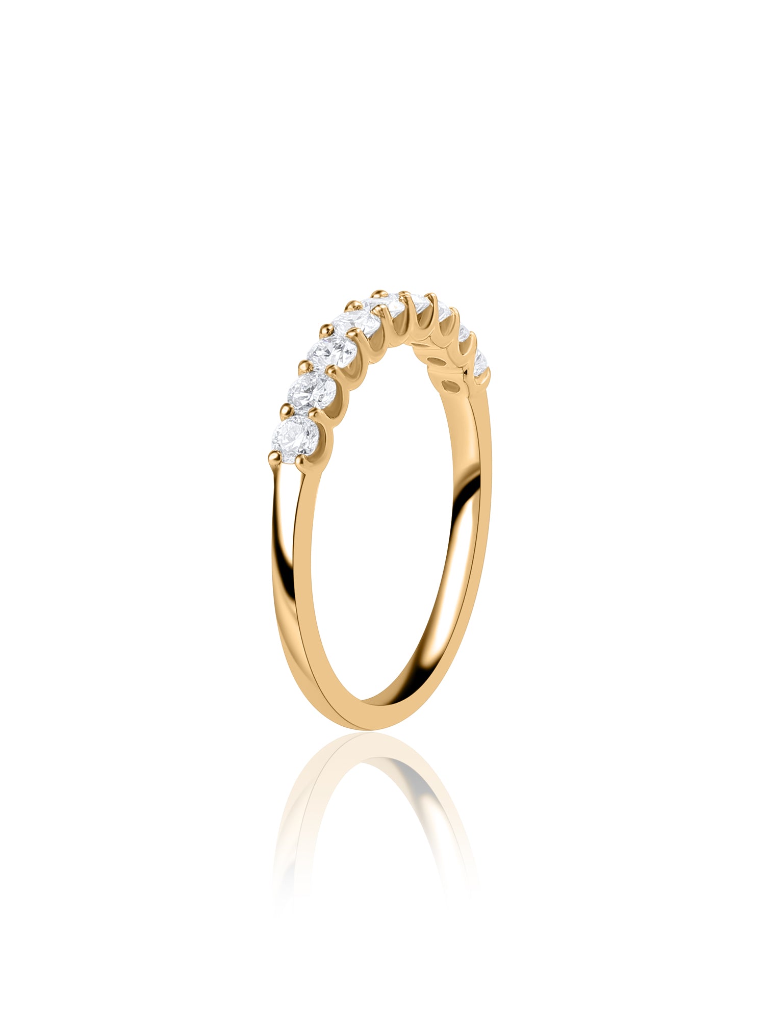 Sparkle Half Eternity Lab Grown Diamond Ring