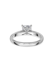 1 Carat Sculpted Glow Princess Solitaire Ring