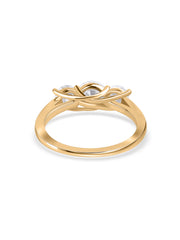 Timeless Trio Round Diamond Ring