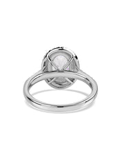 1.5 Carat Lab Grown Diamond Halo Ring