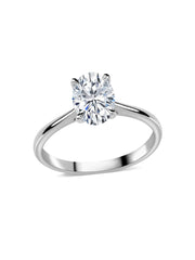Luxury 1.5 Carat Lab Grown Diamond Soiltaire Ring