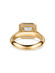 Ornate Princess 1.55 Carat Lab Grown Diamond Ring