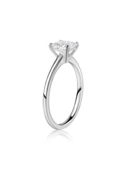 Lab Grown 1 Carat Princess Cut Diamond Ring