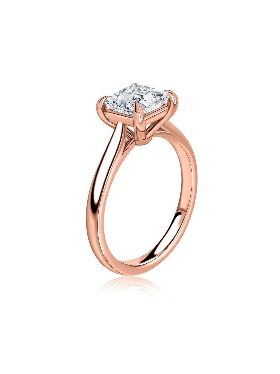 Celeste Glow Lab-Grown Diamond Solitaire Ring