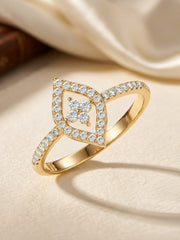 Lab Grown Glory Diamond Ring In Gold