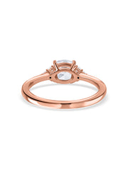 Lab Grown Diamond Cushion Cut Solitaire Ring