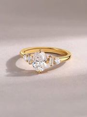 Luxe 1 Carat Lab Grown Diamond Oval Solitaire Ring