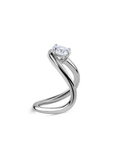 Lab Grown Diamond Designer Solitaire Ring