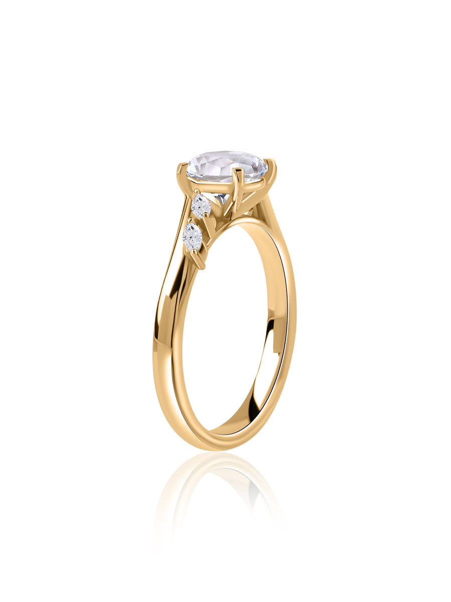Love Lab Grown Diamond Solitaire Ring
