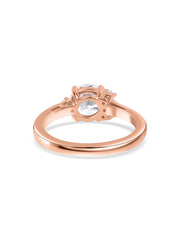 Lab Grown Diamond Solitaire Gold Ring