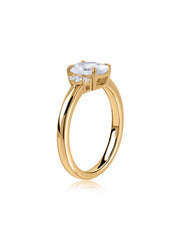 Gwen Oval Lab Grown Diamond Solitaire Ring