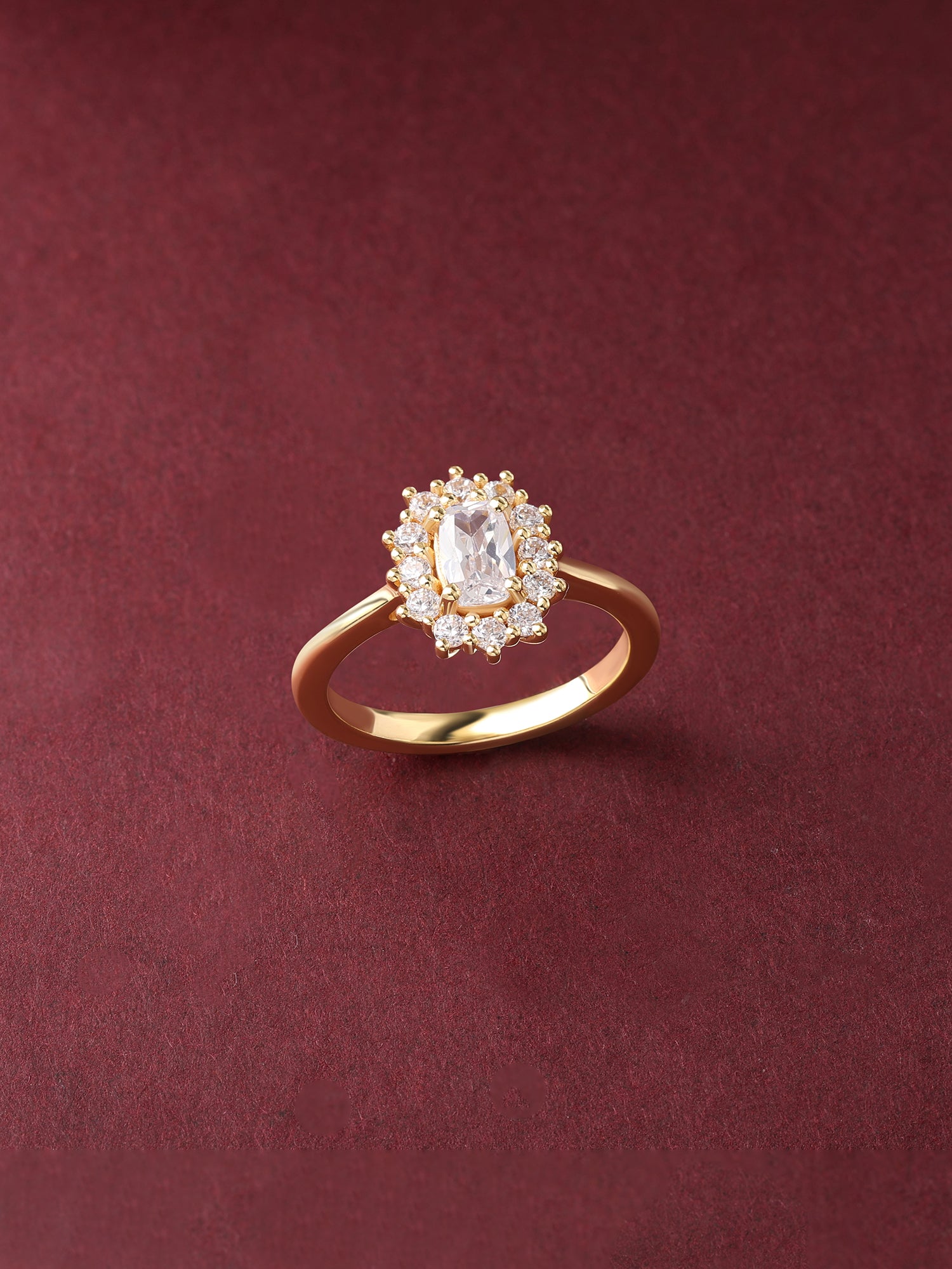 Evara Cushion Lab Grown Diamond Halo Ring