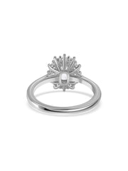 Evara Cushion Lab Grown Diamond Halo Ring