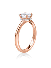 Celeste Crown Lab Grown Diamond Solitaire Ring
