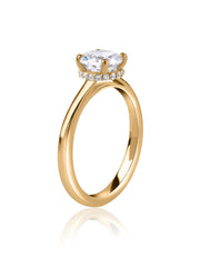 Celeste Crown Lab Grown Diamond Solitaire Ring