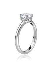 Celeste Crown Lab Grown Diamond Solitaire Ring