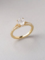 Aurelia Lab Grown Diamond Solitaire Ring